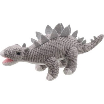 Image 1 of The Puppet Company Плетена играчка Стегозавър, 32 см. , серия Wilberry Knitted