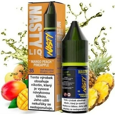 Nasty LIQ Salt Mango Peach Pineapple 10 ml 10 mg