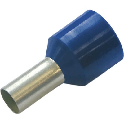 270906 Dutinka izolovaná odolná proti zkratu 2,5 mm2, 12 mm, modrá, Haupa