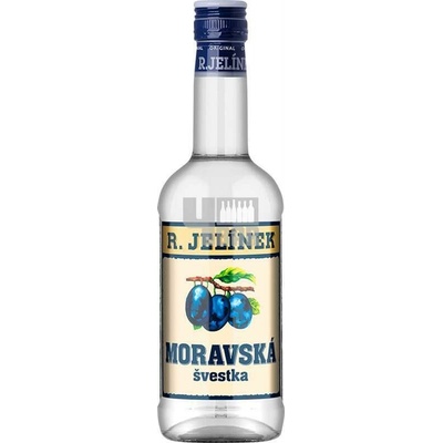 R. Jelínek Moravská Švestka 38% 0,5 l (holá láhev)