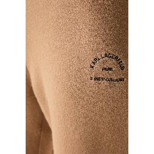 Karl Lagerfeld спортен панталон дамски с вискоза (B4W10068)