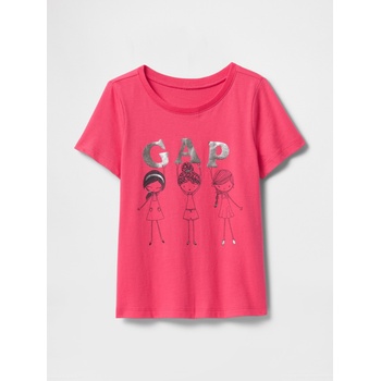 GAP Детска тениска с логото на GAP GAP | Rozov | Момичешки | 80