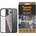 Panzer Гръб ClearCase PanzerGlass за Apple iPhone 14 Pro, Antibacterial - Черна рамка