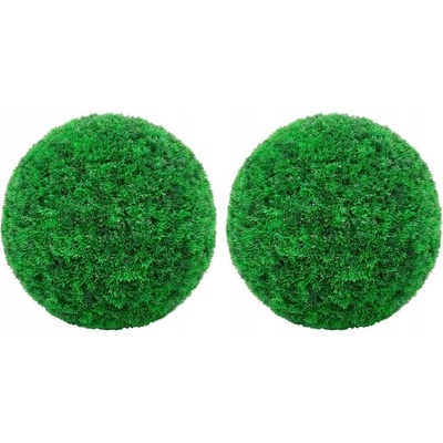 ZBXL Umělé buxus koule 2 ks 35 cm