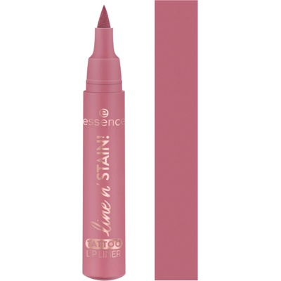 ESSENCE Line N' Stain! Tattoo kontúrovacia ceruzka na pery 01 Everyons Nude Pink 2,5 ml