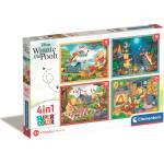 Clementoni - Puzzle 4v1 Winnie The Pooh - 1 - 39 piese