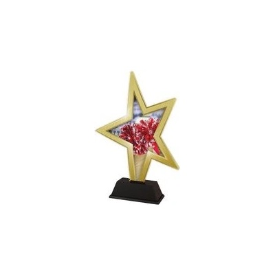 Poháry Bauer Akrylátová trofej STAR002M9 Roztleskávačky