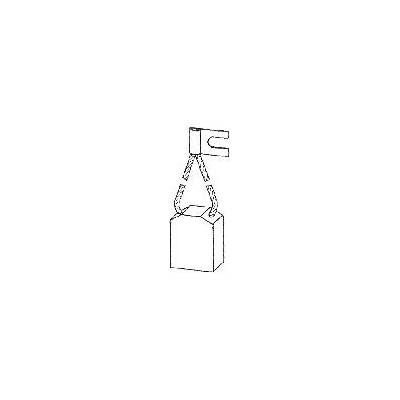 Uhlík (1ks) pro vysokozdvižné vozíky (16 x 25 x 32 mm), typ 211