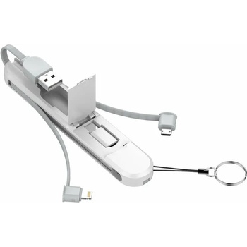 Image 1 of LDNIO Кабел за данни DeTech DE-C35i, Lightning, 1.0m, Бял - 40189