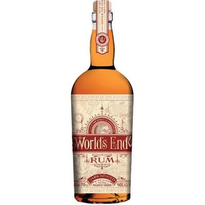 World´s End Dark Spiced 40% 0,7 l (čistá fľaša)