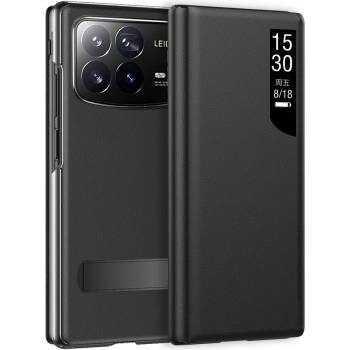 Image 1 of Xiaomi Калъф с Прозорец и Стойка за Xiaomi Mix Fold 4 5G - PU Кожа, Магнитно затваряне, Вкл. Протектор - 3 Цвята