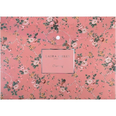 Папка джоб с копче Axent А4+ Laura Ashley Charmi (1303083-1495-30-A)
