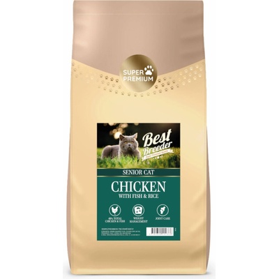Best Breeder Senior Cat Light Rich in Chicken and Rice 2 kg