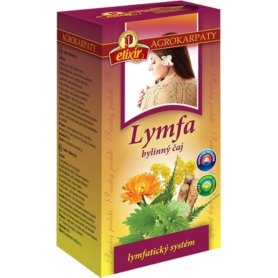 Agrokarpaty Lymfa bylinný čaj 20 x 2 g