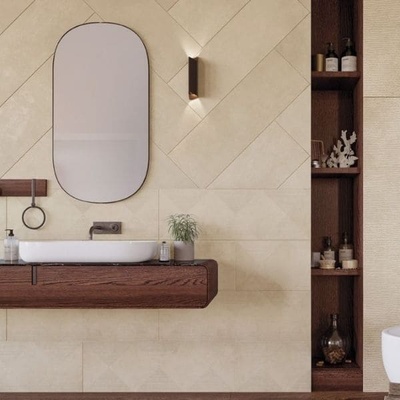 Qua Гранитогрес Ark Ivory 60х60 и 60х120, 9 мм дебелина