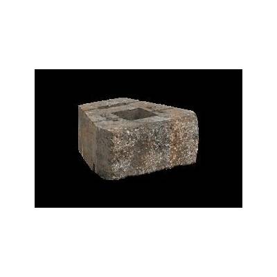 GEOSTONE miniFLAT RUSTIK štípaný Skořicovo-černá