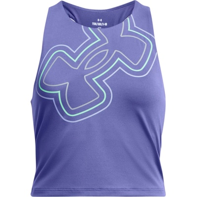 Under Armour Потник Under Armour Motion Branded Crop Tank-PPL Лилав Velikost YLG