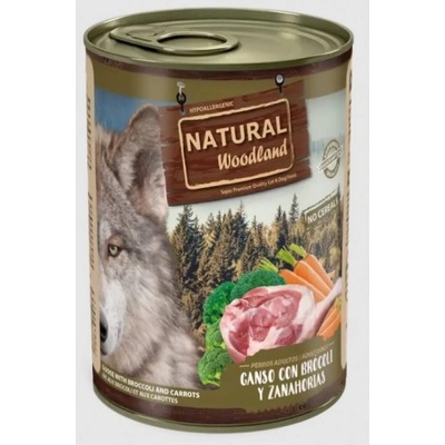 Natural Greatness Natural Woodland консерва за куче Гъше месо, броколи и моркови 400 гр, Испания - NWD40002