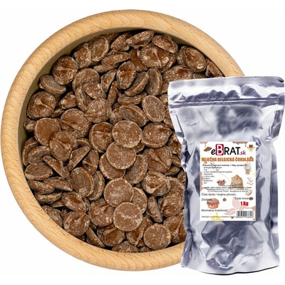 eBrat.sk | Mliečna belgická čokoláda 1kg