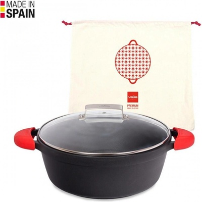 Hrnec s poklicí 28 cm + silikon.chňapky + pytlík 4142/25