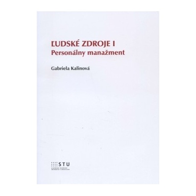 Ľudské zdroje I - Gabriela Kalinová