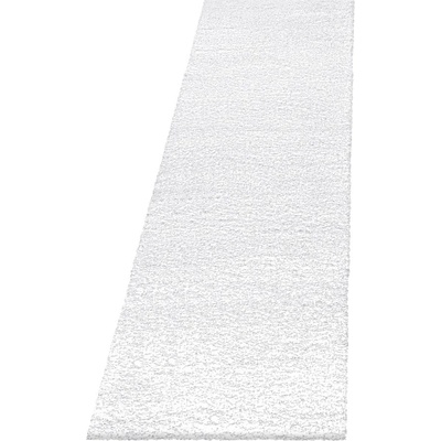 Ayyildiz Бяла пътека 80x250 cm Fluffy - Ayyildiz Carpets (FLUFFY802503500WHITE)