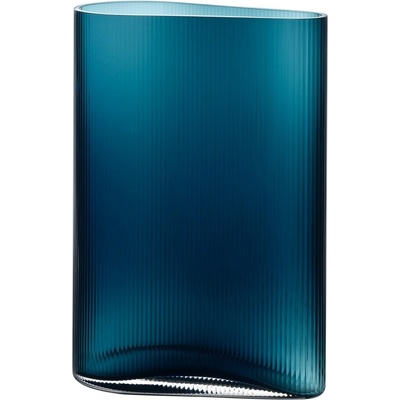 Krištáľová váza Petroleum Green NUDE Glass Mist Short