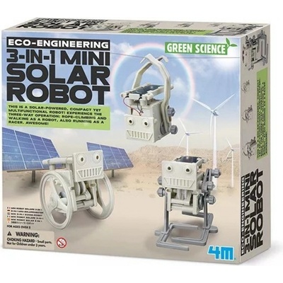 4M GreenScience Solární roboti mini 3v1