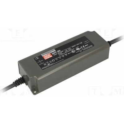 MEAN WELL NPF-90-36 Napájecí zdroj: spínaný; LED; 90W; 36VDC; 2,5A; 90÷305VAC; IP67