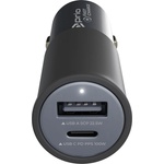 Prio Зарядно за кола за устройства с конектор USB-C / USB-A, двоен, 100W (18066)