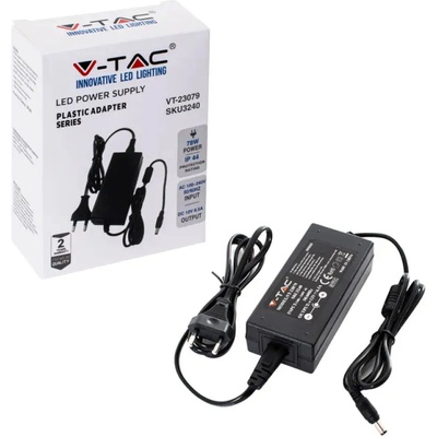 V-TAC Led ТРАНСФОРМАТОР 78w 6.5a 12v, ip44 v-tac (380015762806)