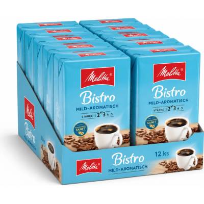 Melitta Bistro Mild mletá 12 x 0,5 kg