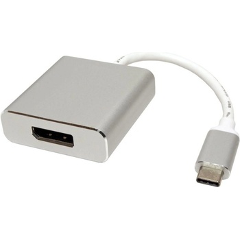 Roline Адаптер Roline 12.03. 3220, от USB Type-C(м) към DisplayPort(ж), бял (12.03.3220)