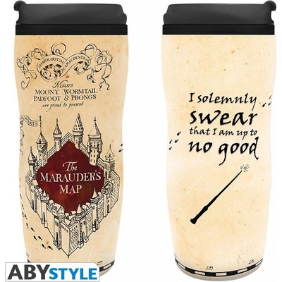 ABYstyle Harry Potter Cestovní hrnek Pobertův plánek 0,355 l