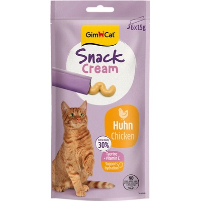 GimCat Snack Cream kuracie 6 x 15 g
