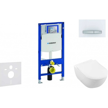 Villeroy Boch Geberit Duofix s tlačidlom Sigma50 111.300.00.5 NI8