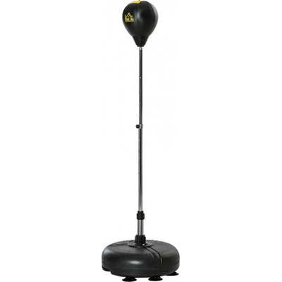 HOMCOM Tréninkový boxovací pytel 133-151 cm | černý