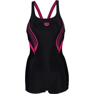 arena Дамски бански костюм Arena Women's Kaori Combinaison Swimsuit - Black / Freak Rose - размер 36 (EU) (150-2728-0112)