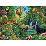 Ravensburger - Puzzle Animals in the Jungle XXL - 200 piese