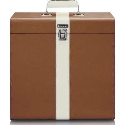Lenco TTA-300 - kufr na gramofonové desky - Hnědá – Zboží Živě