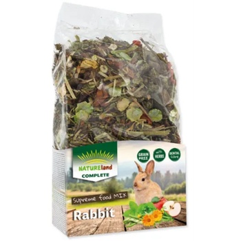 Image 1 of Nature Land Пълноценна храна за зайци джуджета и зайци, 600 гр, Nature Land, Чехия - 905-10157