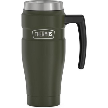 Thermos Термо чаша Style с дръжка, 470 мл, тъмнозелена (160036)