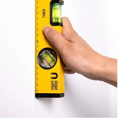 Deli Tools Spirit Levels 300mm EDL290300 yellow