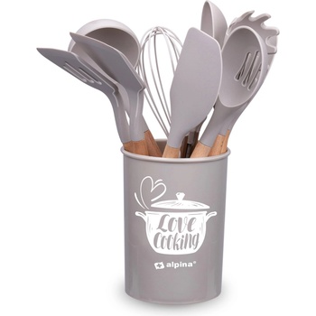 ALPINA ПРИБОРИ ЗА ГОТВЕНЕ k-КТ 12 ЧАСТИ alpina БЕЖ