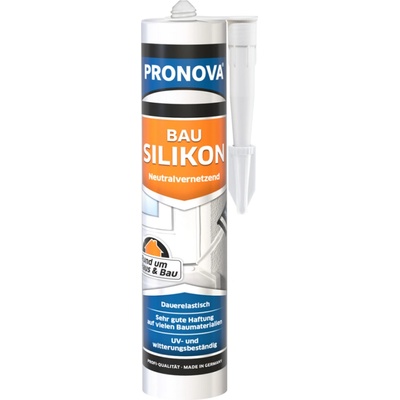 Pronova Stavebný silikón 300 ml transparentná