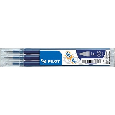 Pilot Вложка за химикалка с ролка, 0, 25 мм, изтриваема, PILOT "Frixion Ball/Clicker", синьо мастило BLS-FR5-BB-S3 (BLS-FR5-BB-S3)