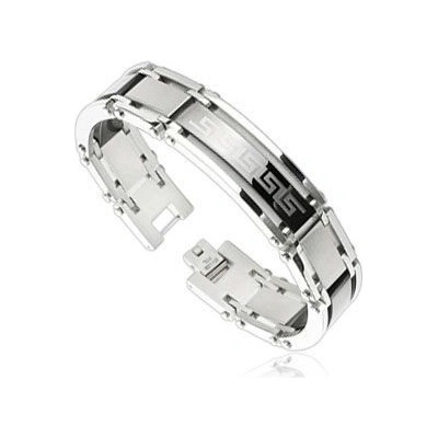 Šperky4U pánský ocelový řecký klíč OPA1586