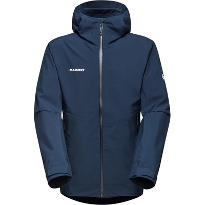 Mammut Мъжко водоустойчиво яке Mammut Alto Light Hardshell Hooded Jacket Waterproof jacket - Marine - размер XXL (002-3107-0215)