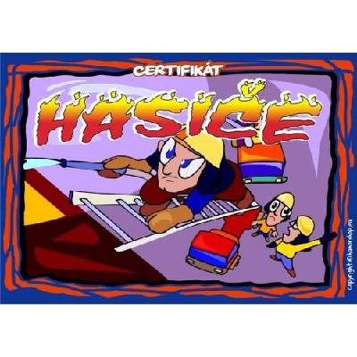 Certifikát hasiče