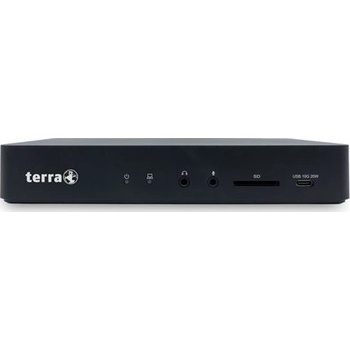 Wortmann AG TERRA 1480375 докинг станция Жичен USB 3.2 Gen 1 (3.1 Gen 1) Type-C Черен (TERRA MOBILE DOCKING 810) (TERRA MOBILE DOCKING 810)